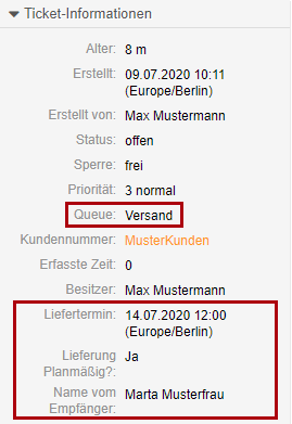 DependentDynamicFields – ACL Versand OTRS Add-on ACLDependentDynamicFields ACL-Versand